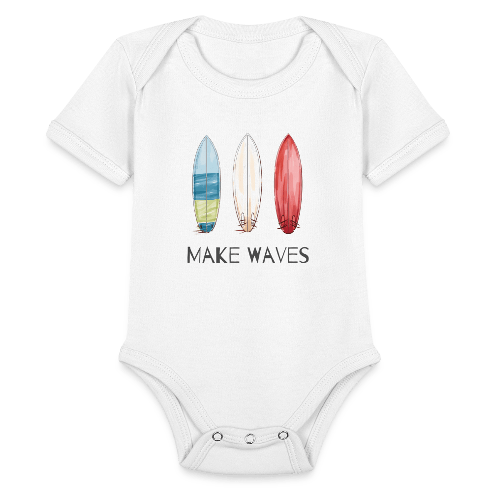 Make Waves - white