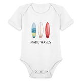 Make Waves - white