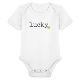 Lucky Shamrock - white