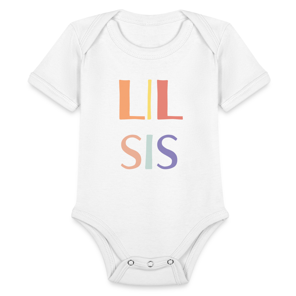 Colorful Lil Sis - white