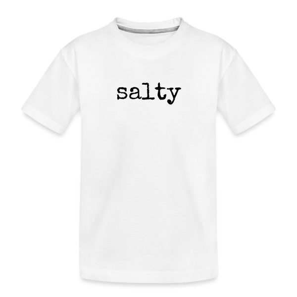 Salty Tee - white